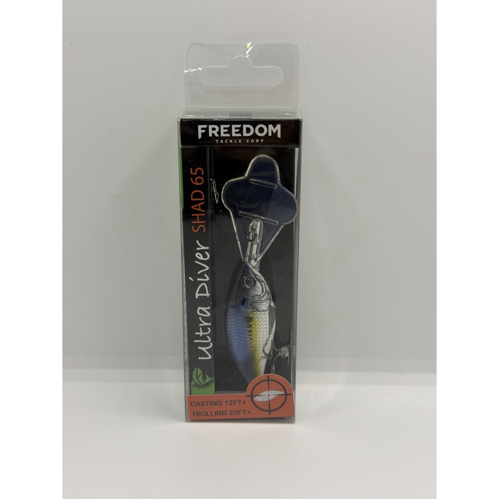 Freedom Ultra Diver Shad 65 Fishing Lure 38oz Crankbait Brand New